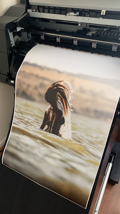 Impresión artística en papel Fine Art semi brillo satinado de La Tinta Fine Art Print