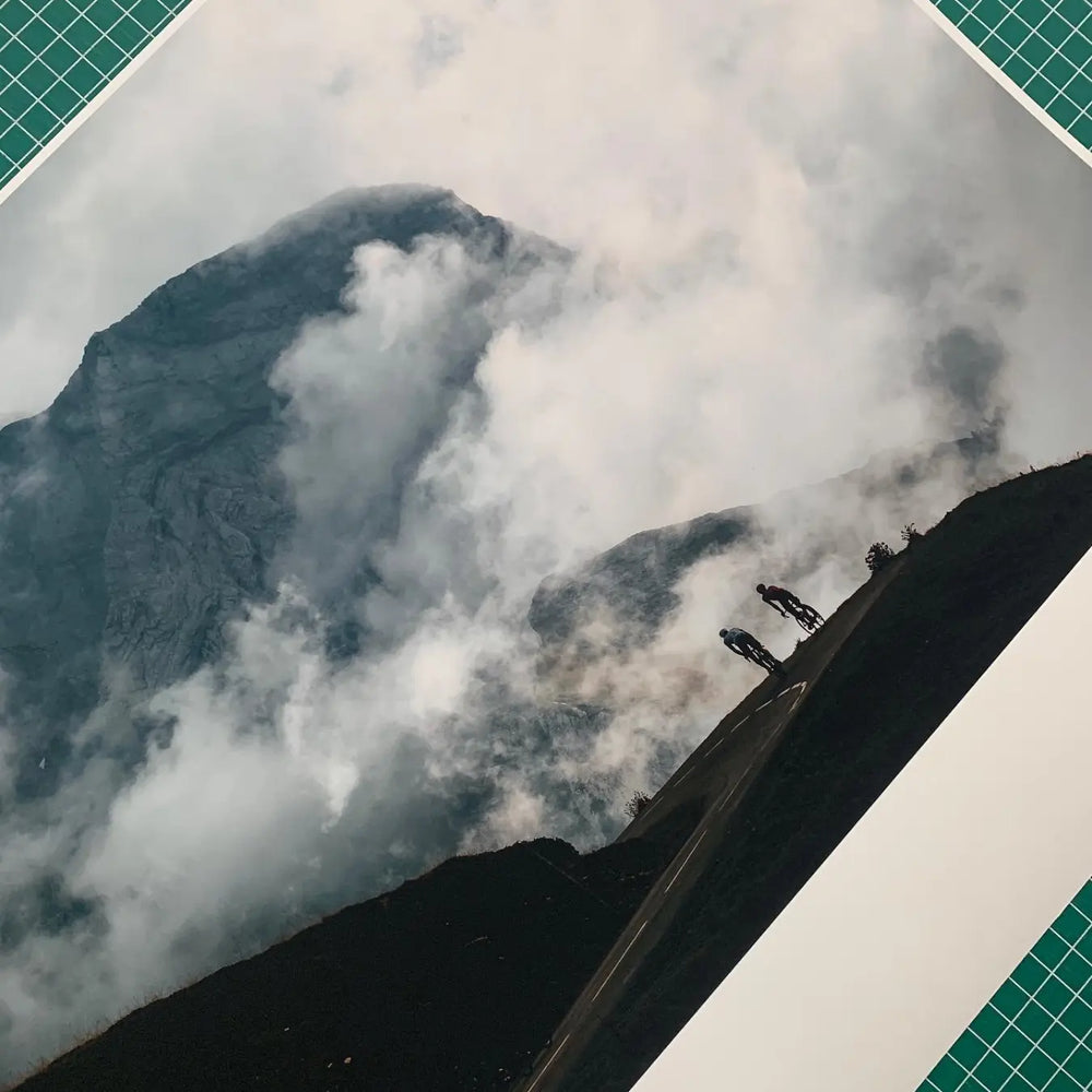 Fotografía de montaña en alta definición sobre papel Canson Etching Rag 310g grano fino