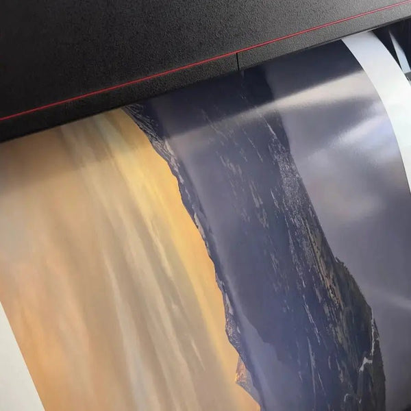 Papel Felix Schoeller Baryta 310g semi-brillo con paisaje de montana - impresion fine art