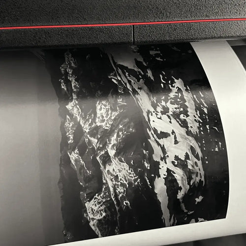 Papel Felix Schoeller Baryta 310g semi-brillo con paisaje de montana - impresion fine art