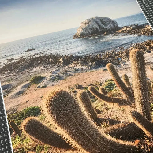 Papel Hahnemuhle Photo Luster 260g semi-brillo con fotografia de estadio nocturno